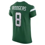 Men's New York Jets Aaron Rodgers Nike Gotham Green Alternate Vapor F.U.S.E. Elite Jersey
