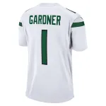 Men's New York Jets Ahmad Sauce Gardner Nike White Player Game Jersey