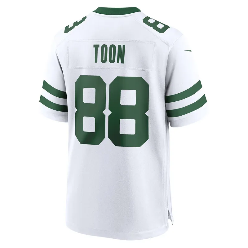 Men's New York Jets Al Toon Nike White Legacy Retired Player Game Jersey