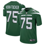 Men's New York Jets Alijah Vera Nike Stealth Green Alternate Game Jersey