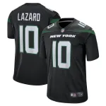 Men's New York Jets Allen Lazard Nike Stealth Black Alternate Game Jersey