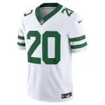 Men's New York Jets Breece Hall Nike White Vapor F.U.S.E. Limited Jersey