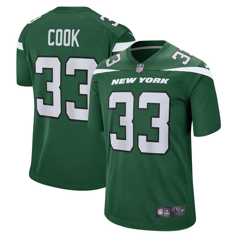 Men's New York Jets Dalvin Cook Nike Gotham Green Game Player Jersey