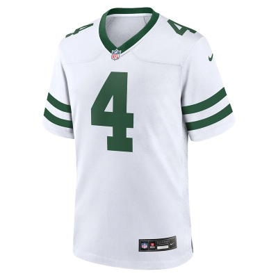 Men's New York Jets D.J. Reed Nike White Legacy Player Game Jersey 01