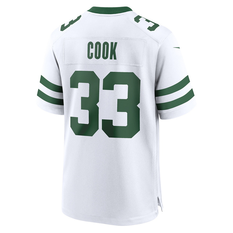 Men's New York Jets Dalvin Cook Nike White Legacy Player Jersey