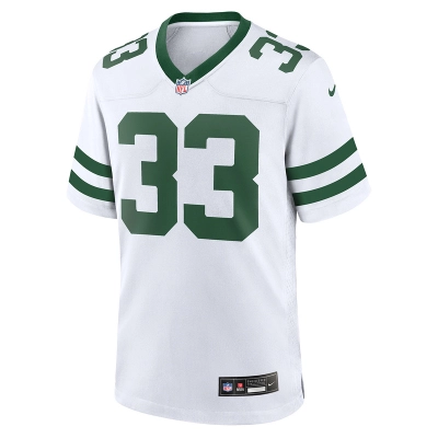 Men's New York Jets Dalvin Cook Nike White Legacy Player Jersey 01