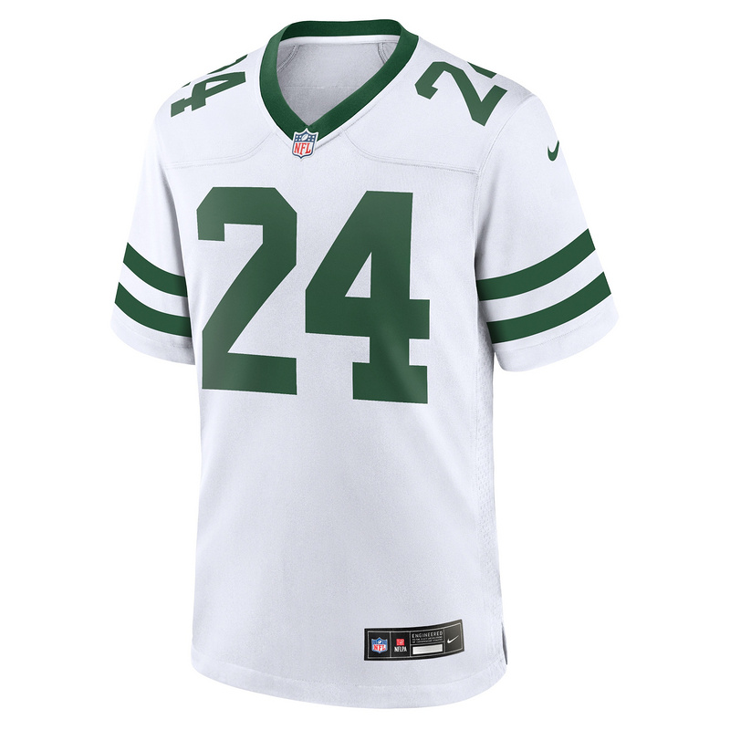 Men's New York Jets Darrelle Revis Nike White Legacy Retired Player Game Jersey