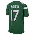 Men's New York Jets Garrett Wilson Nike Green Player Game Jersey