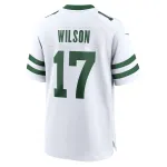 Men's New York Jets Garrett Wilson Nike White Legacy Player Game Jersey