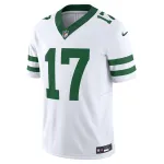 Men's New York Jets Garrett Wilson Nike White Vapor F.U.S.E. Limited Jersey