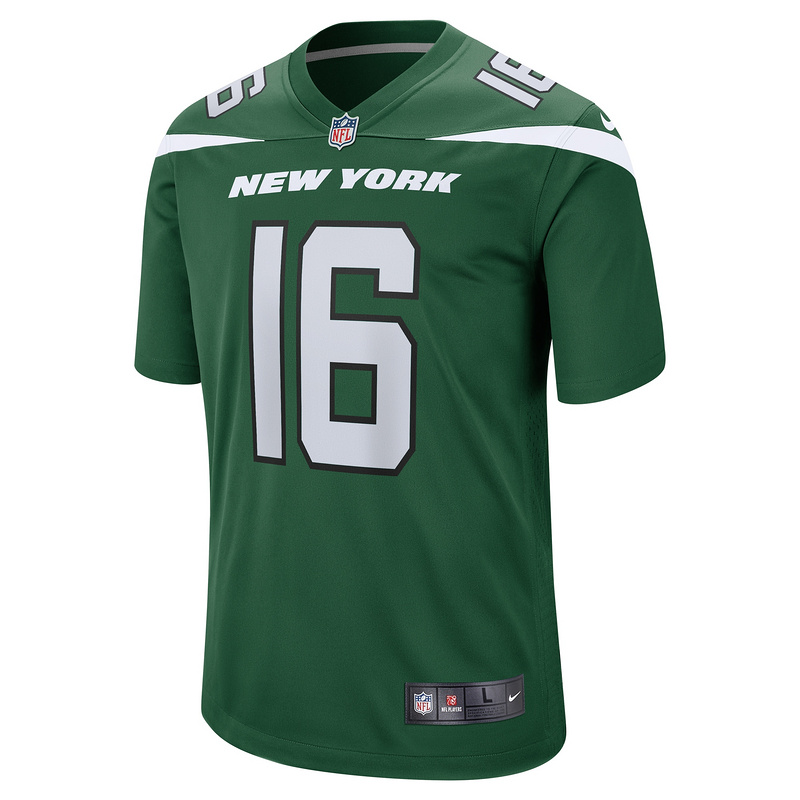Men's New York Jets Jason Brownlee Nike Gotham Green Game Jersey