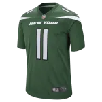 Men's New York Jets Jermaine Johnson II Nike Gotham Green Game Jersey