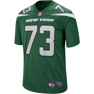 Men's New York Jets Joe Klecko Nike Gotham Green Game Retired Player Jersey 01