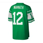 New York Jets Joe Namath Mitchell & Ness Green Big & Tall 1968 Retired Player Replica Jersey
