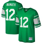 New York Jets Joe Namath Mitchell & Ness Green Big & Tall 1968 Retired Player Replica Jersey