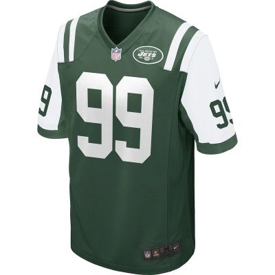 Men's New York Jets Mark Gastineau Nike Green Retired Player Game Jersey 01