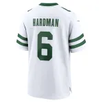 Men's New York Jets Mecole Hardman Nike White Legacy Player Game Jersey