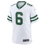 Men's New York Jets Mecole Hardman Nike White Legacy Player Game Jersey