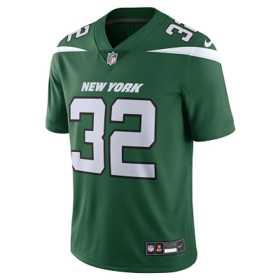Men's New York Jets Michael Carter Nike Green Vapor F.U.S.E. Limited Jersey 01