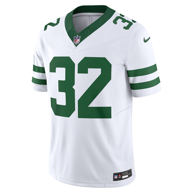 Men's New York Jets Michael Carter Nike White Vapor F.U.S.E. Limited Jersey