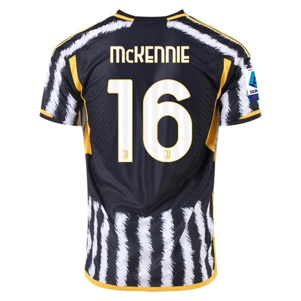 Men’s Authentic Adidas McKennie Juventus Home Jersey 2324