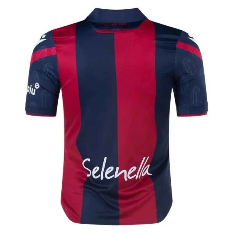 Men's Authentic Macron Bologna Home Jersey 2324
