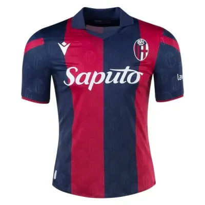 Men's Authentic Macron Bologna Home Jersey 2324 01