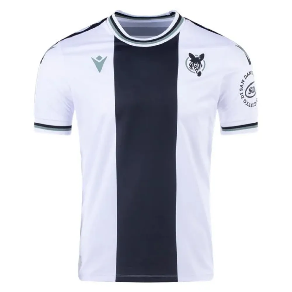 Men's Authentic Macron Udinese Home Jersey 2324
