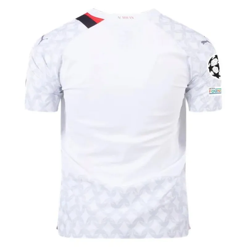 Men's Authentic Puma AC Milan Away Jersey 2324 - UCL