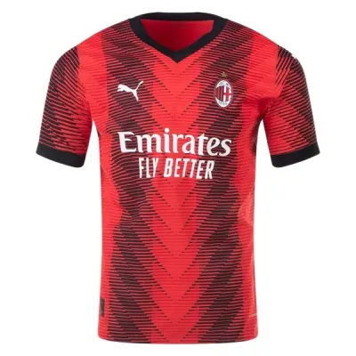 Men's Authentic Puma AC Milan Home Jersey 2324 01