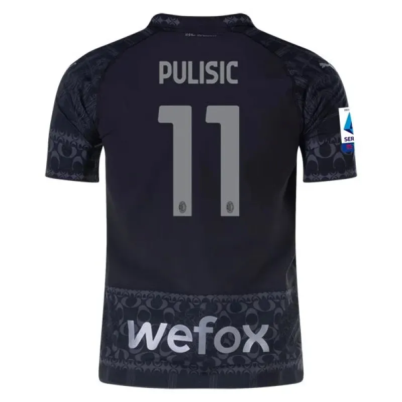 Men's Authentic Puma Pulisic ACM x Pleasures Jersey 2324