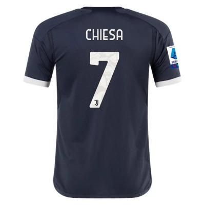 Men's Replica Adidas Chiesa Juventus Third Jersey 2324 01