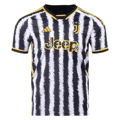 Men’s Replica Adidas Juventus Home Jersey 2324 01