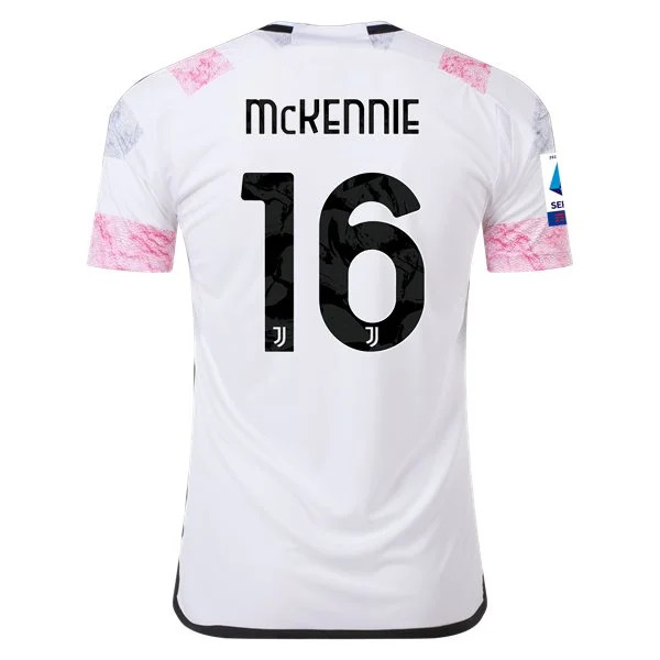Men's Replica Adidas McKennie Juventus Away Jersey 2324
