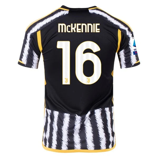 Men’s Replica Adidas McKennie Juventus Home Jersey 2324
