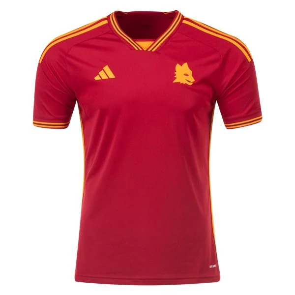 Men's Replica Adidas Roma Home Jersey 2324