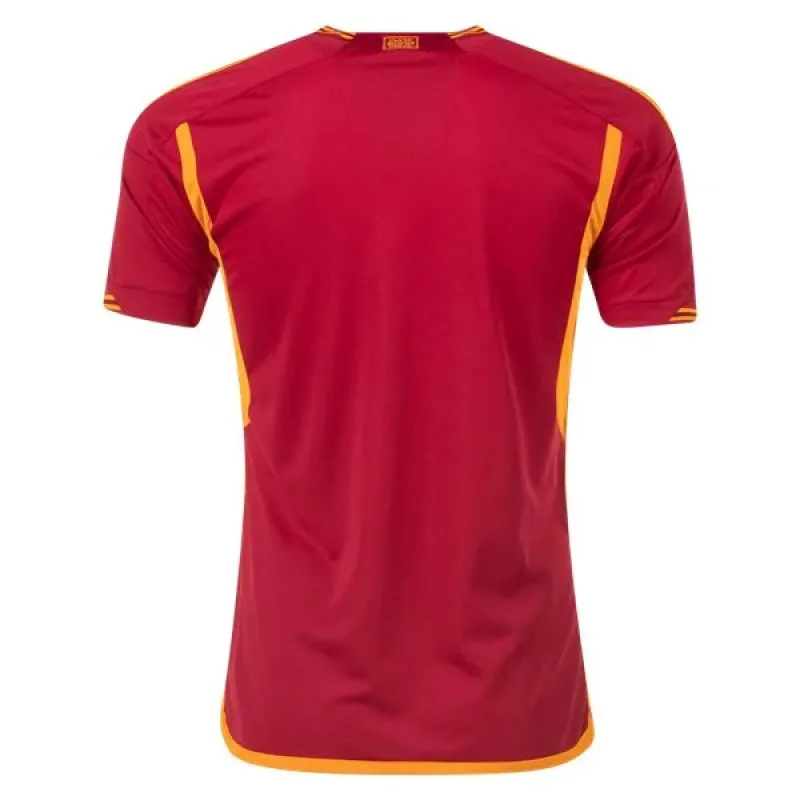 Men's Replica Adidas Roma Home Jersey 2324
