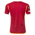 Men's Replica Adidas Roma Home Jersey 2324 - UEL