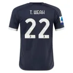 Men's Replica Adidas T. Weah Juventus Third Jersey 2324