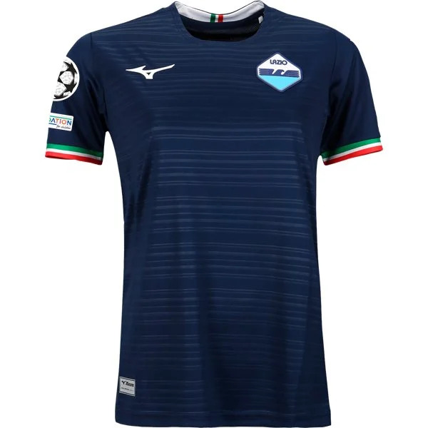 Men's Replica Mizuno Lazio Away Jersey 2324 - UCL
