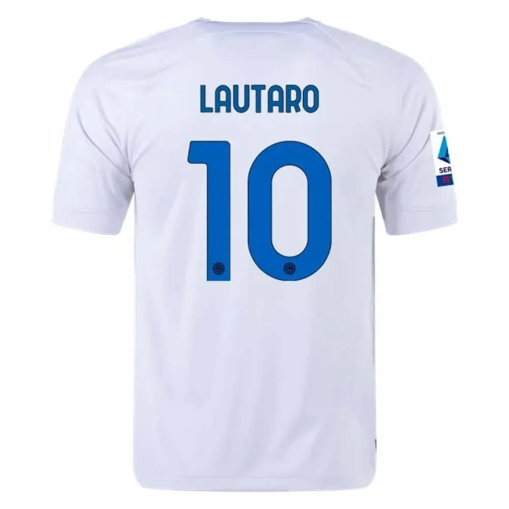 Men's Replica Nike Lautaro Inter Milan Away Jersey 2324