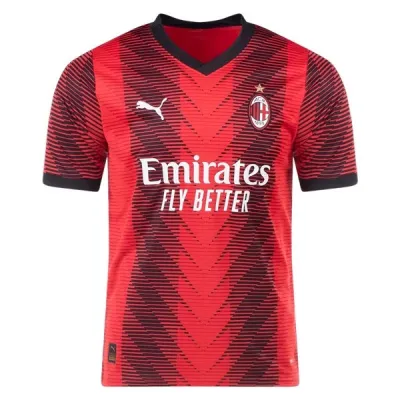 Men's Replica Puma AC Milan Home Jersey 2324 01