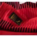 Men's Replica Puma AC Milan Long Sleeve Home Jersey 2324