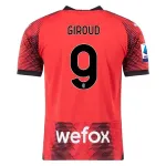 Men's Replica Puma Giroud AC Milan Home Jersey 2324