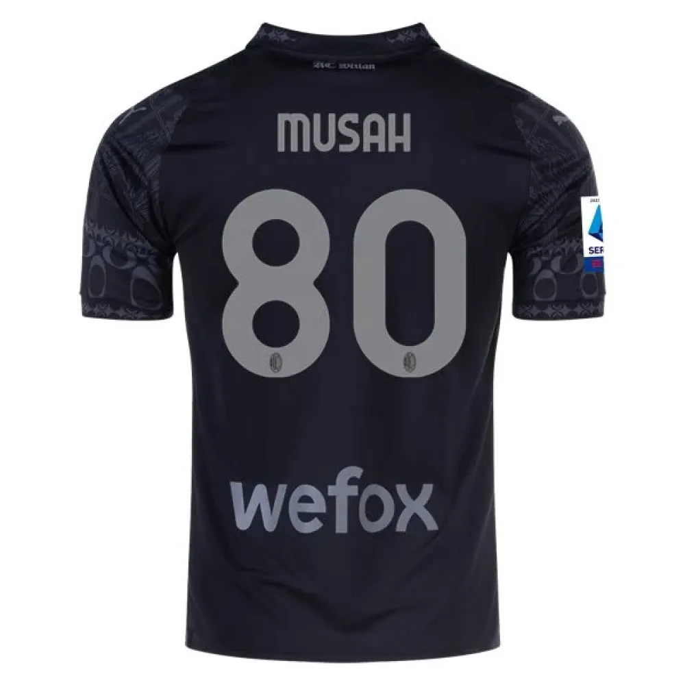 Men's Replica Puma Musah ACM x Pleasures Jersey 2324