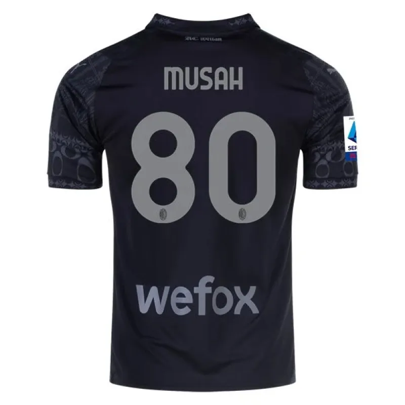 Men's Replica Puma Musah ACM x Pleasures Jersey 2324