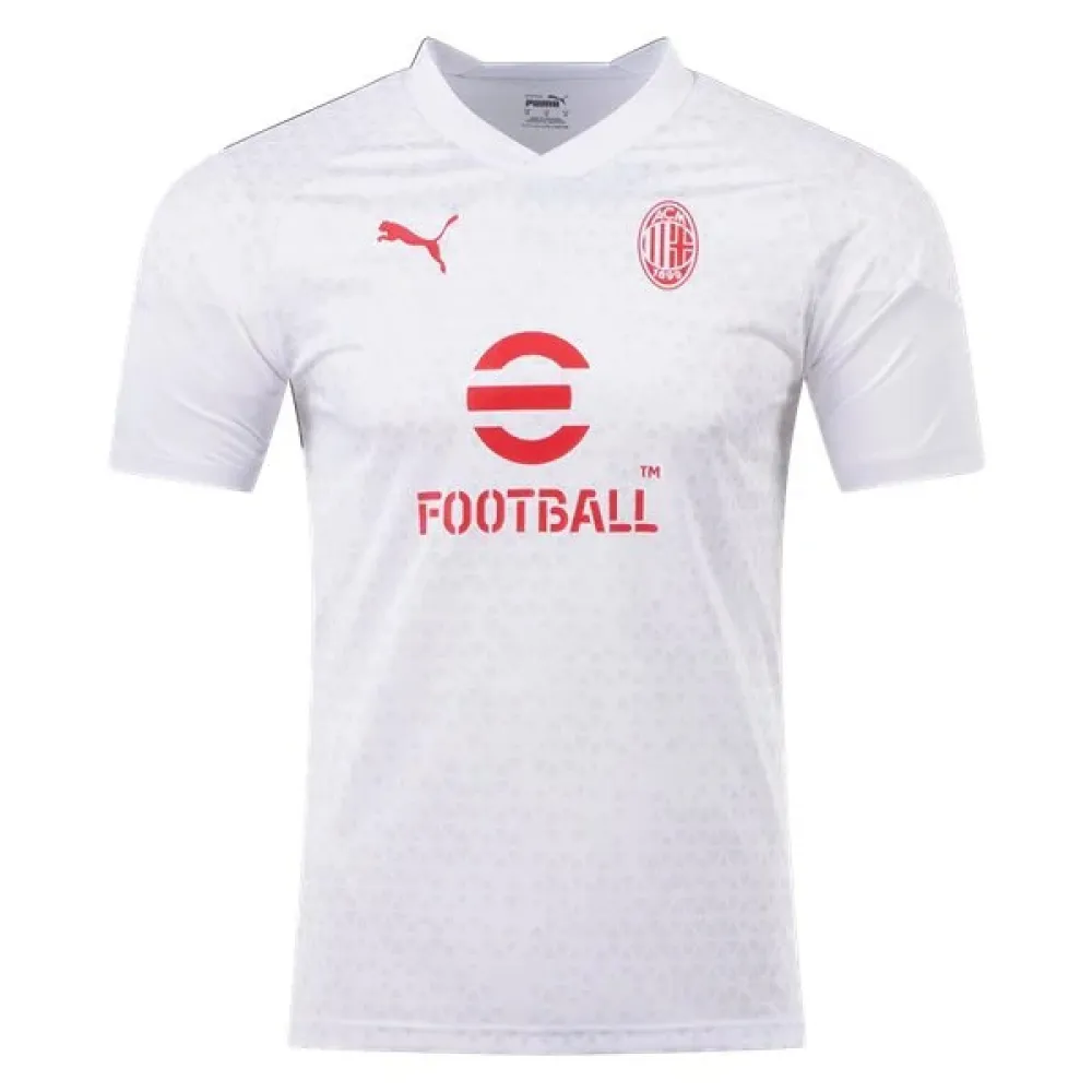 Puma AC Milan Training Jersey 2324 Silver