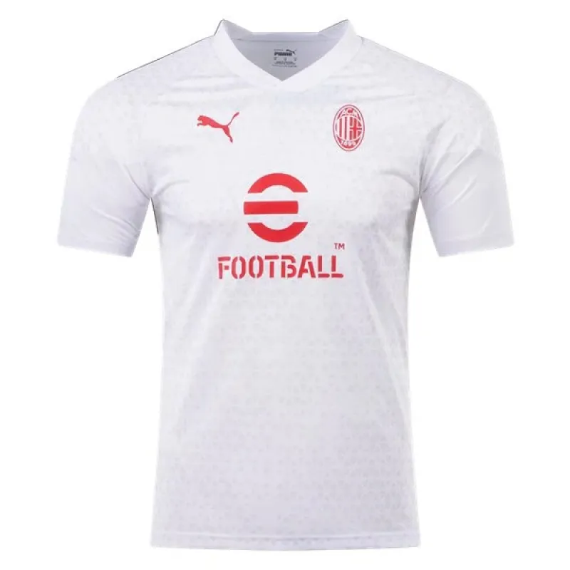 Puma AC Milan Training Jersey 2324 Silver