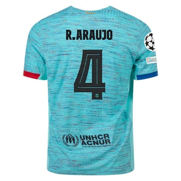 copy of Men's Authentic Nike R. Araujo Barcelona Away Jersey 2324
