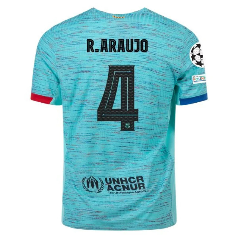 copy of Men's Authentic Nike R. Araujo Barcelona Away Jersey 2324